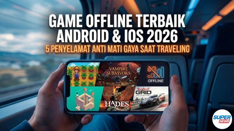7 Game Offline Terbaik 2026 untuk HP Android & iOS – Ringan, Seru & Tanpa Kuota!