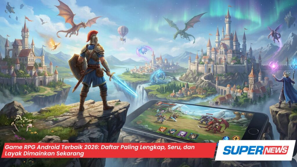 8 Game Android RPG Terbaik 2026, Seru dan Penuh Petualangan untuk HP