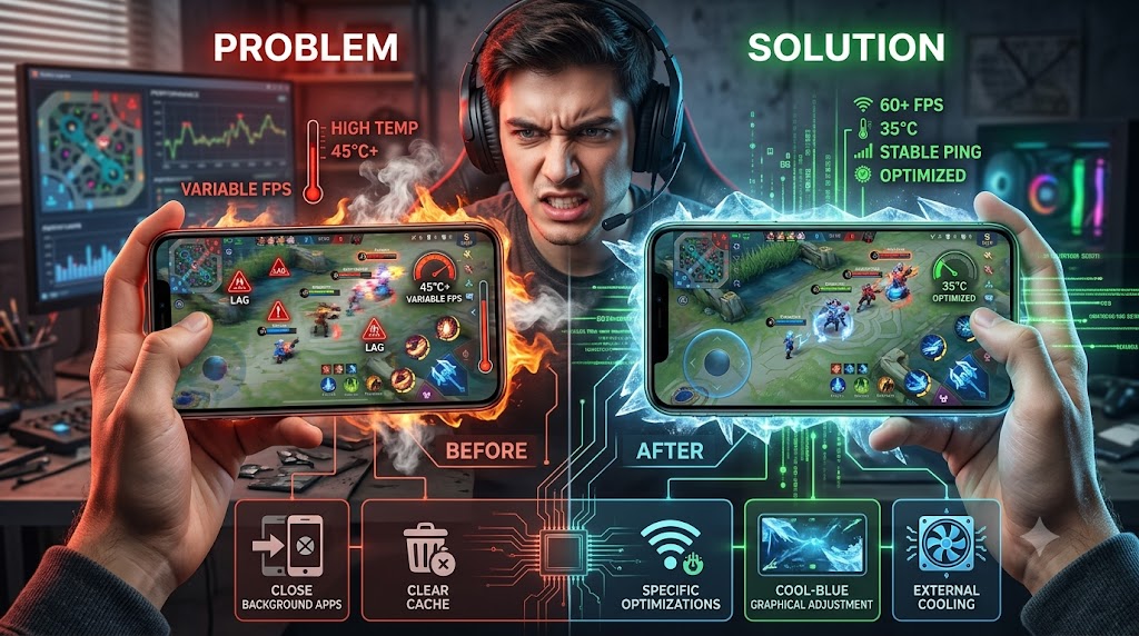 Panduan Pro Player: Cara Mengatasi Lag Mobile Legends Saat Teamfight (Update 2026)